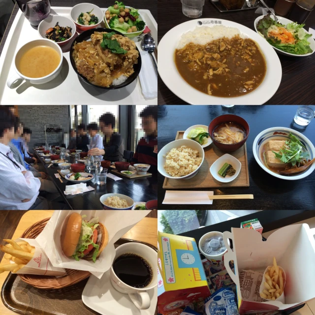 a table filled with a large meal and lots of different foods