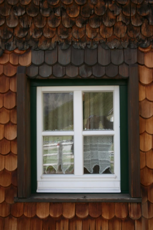 a window with two panes that are open