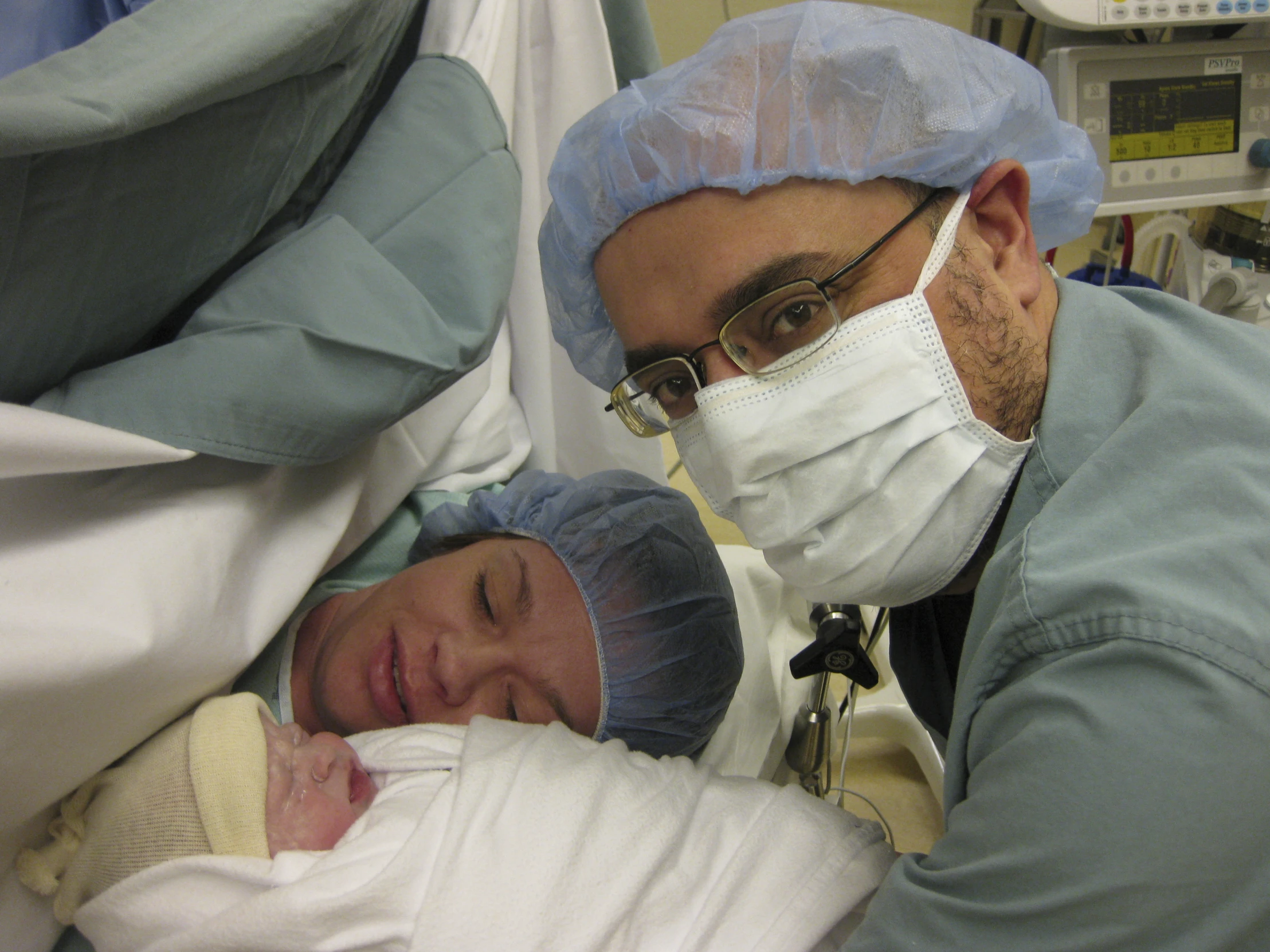 a man and woman dressed up in hospital wear