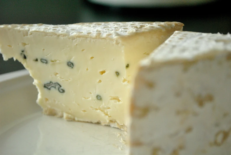 there is a close up picture of some cheese