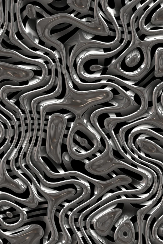 abstract black and grey background with wavy curves