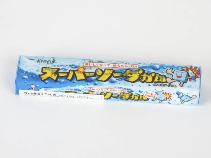a tube of japanese rice made with rice paste