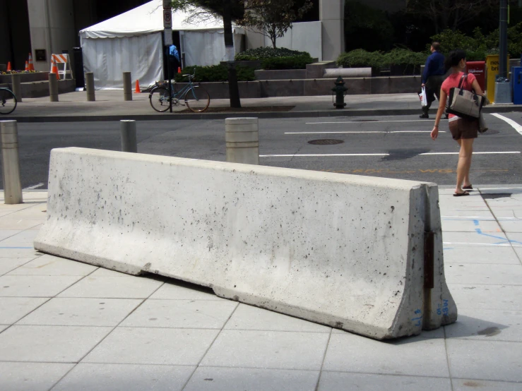 this bench was left over by the people