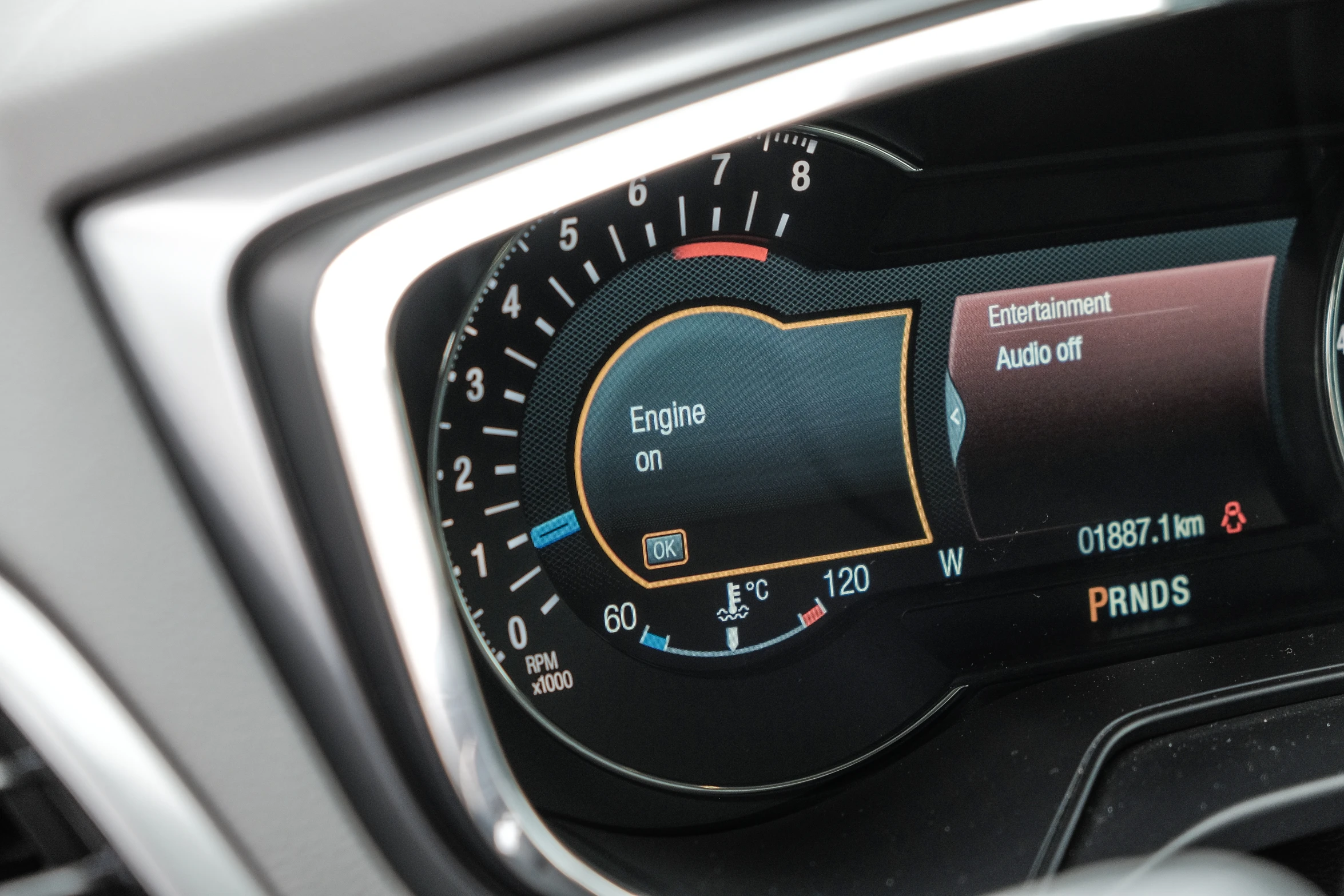 the gauges in the dashboard of a vehicle