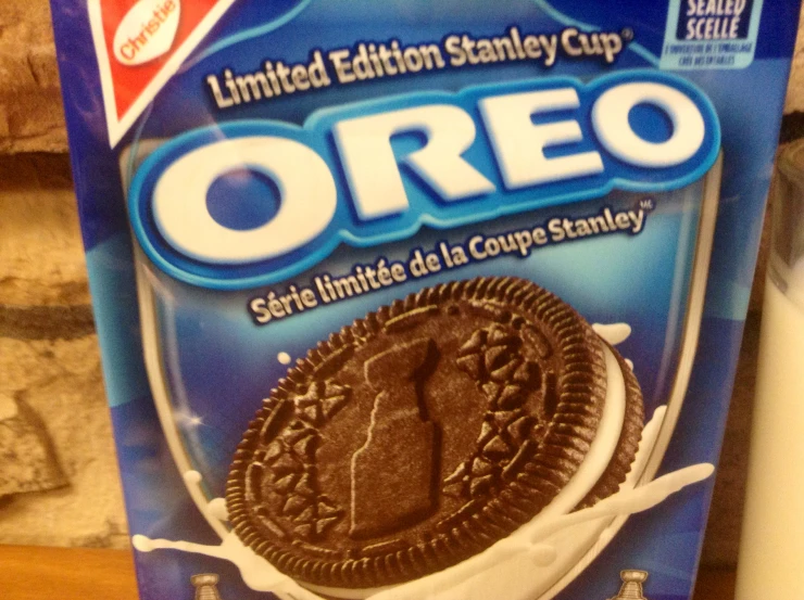 an oreo advertises it is the only way to buy milk