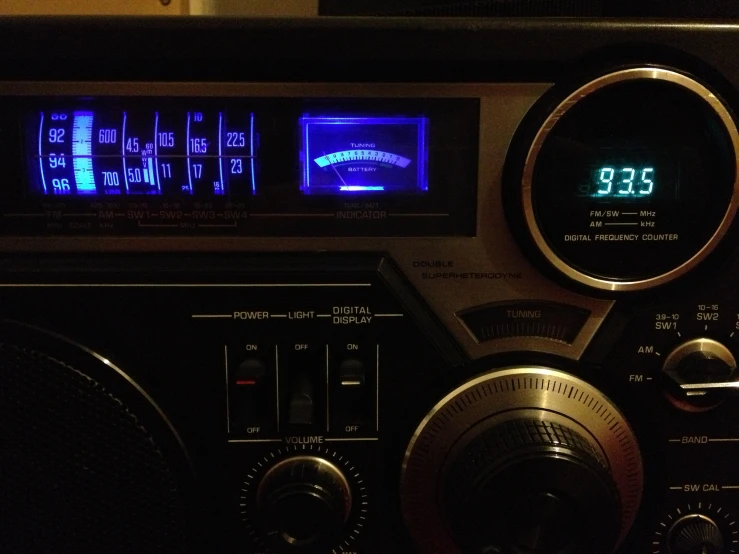 the radio has three different clocks to set up