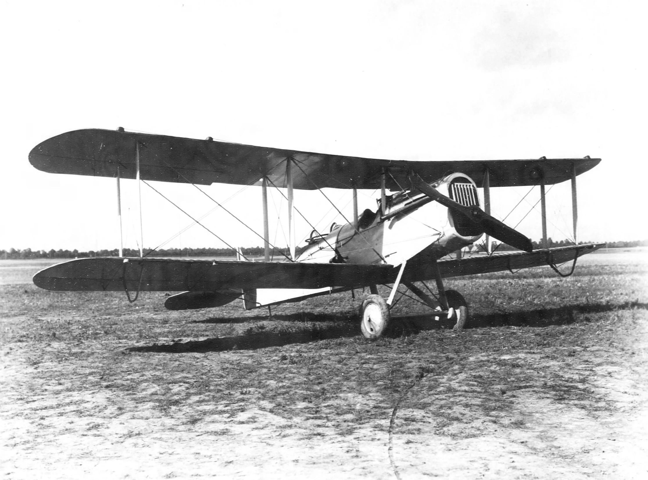 a very old po of an old fashioned plane