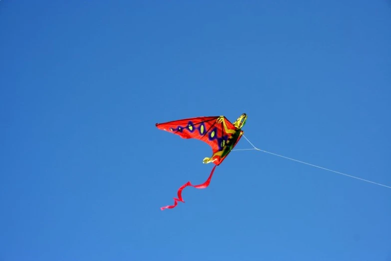 a kite that is flying in the sky