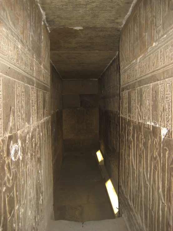 two light shines through the center hallway