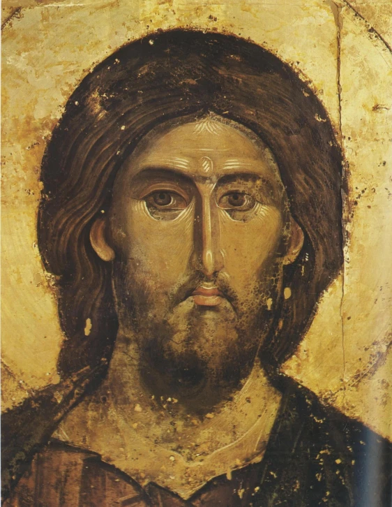 the image of jesus with a crown is shown