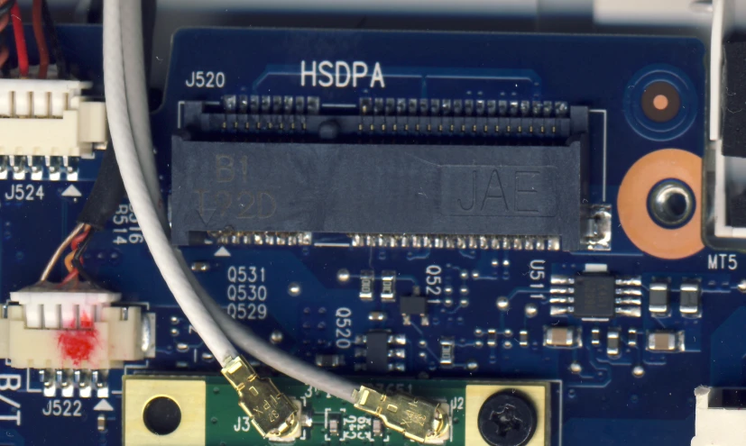 there is a micro board attached to the main board