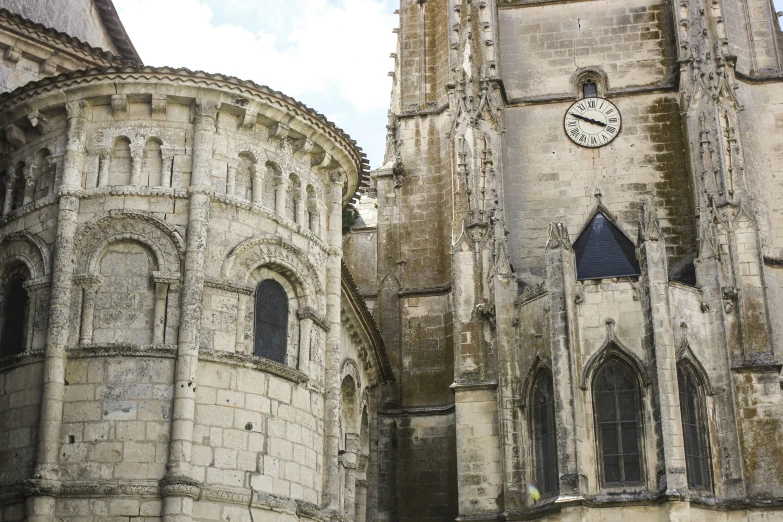 the cathedral has two large, ornate towers