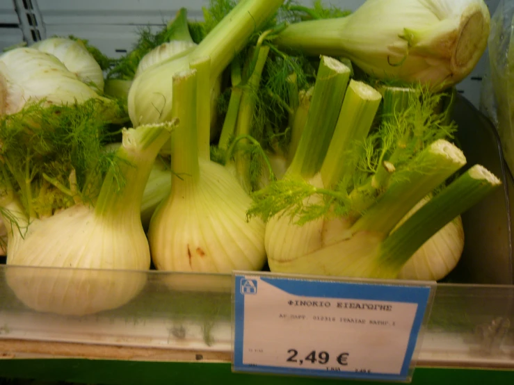 several bunches of onions sitting on top of a shelf