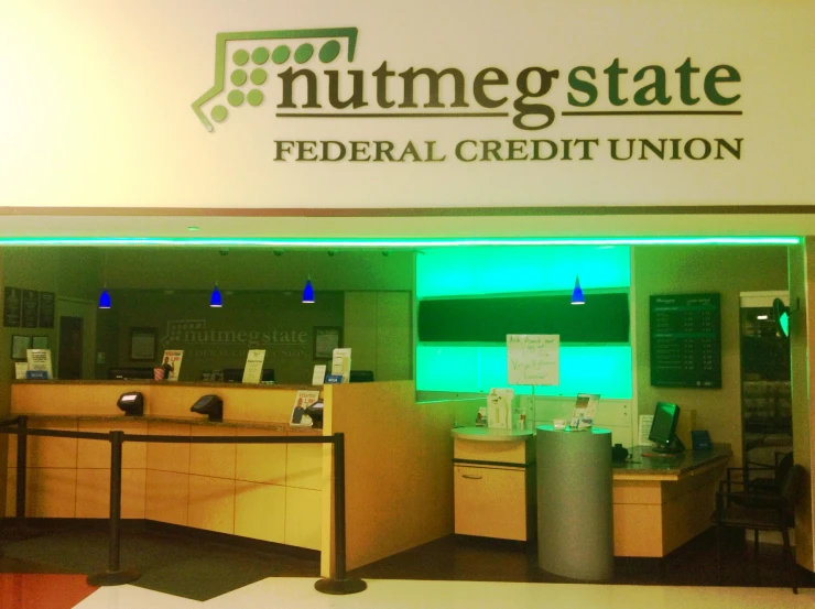 the sign for numeg state federal credit union