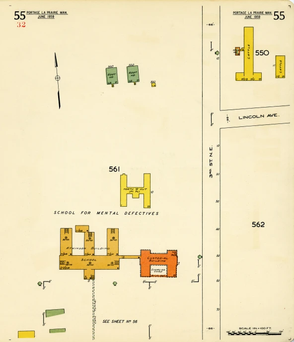 old house plan from the early 20th century