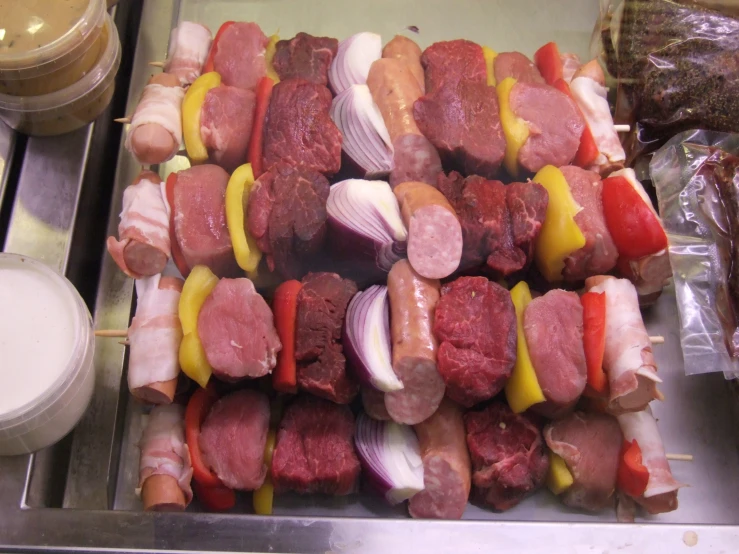 this is the food in which there are kebabs