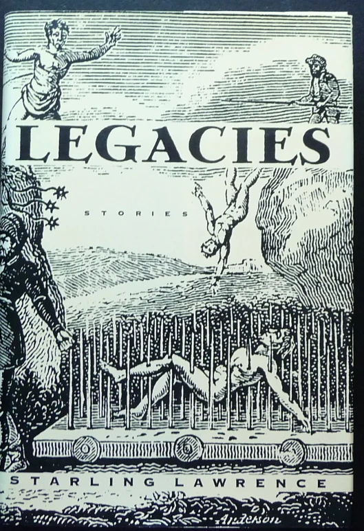 an old book with some type of illustration on it