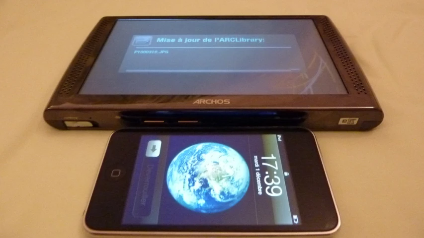 an image of an tablet with a mobile