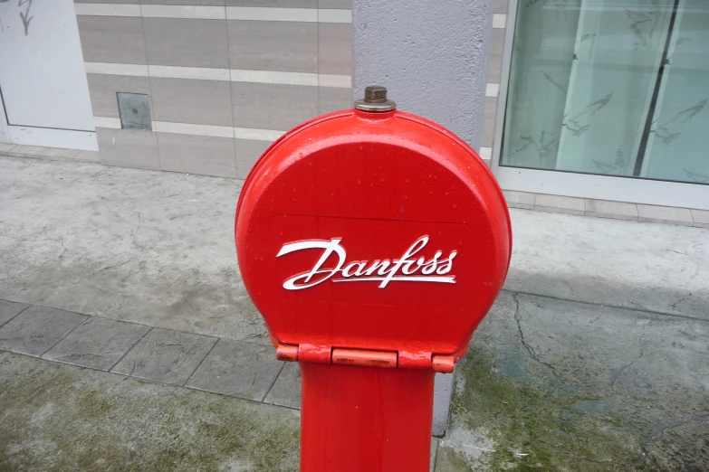 an image of the logo on a parking meter