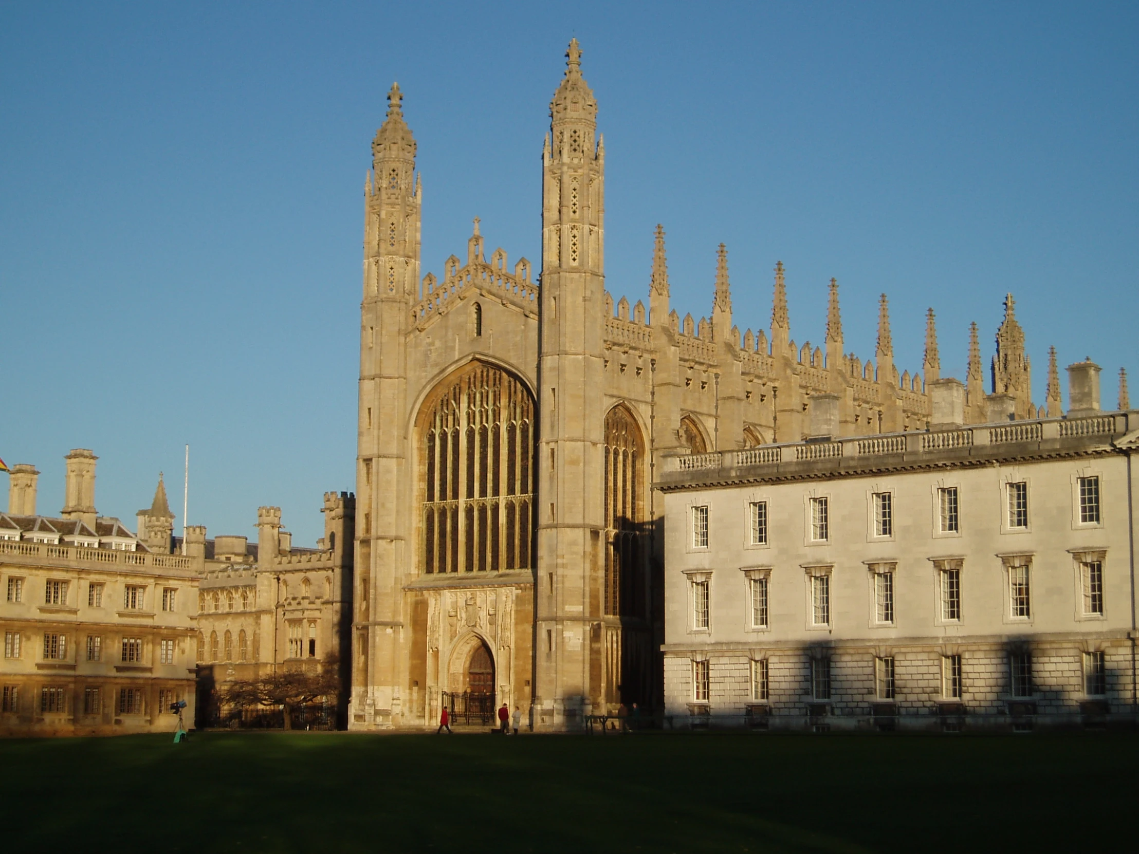 a big building with a clock in it