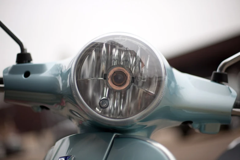 this is a picture of a light on the back of a motorcycle