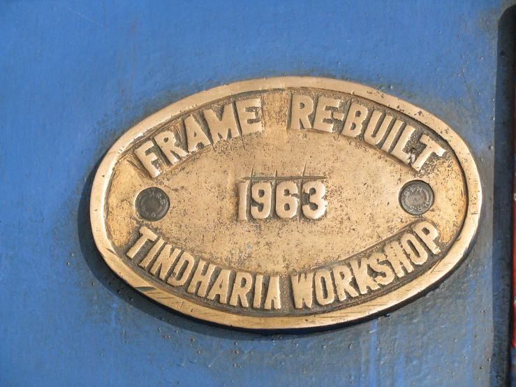 the name plate for the femag reulet exhibition