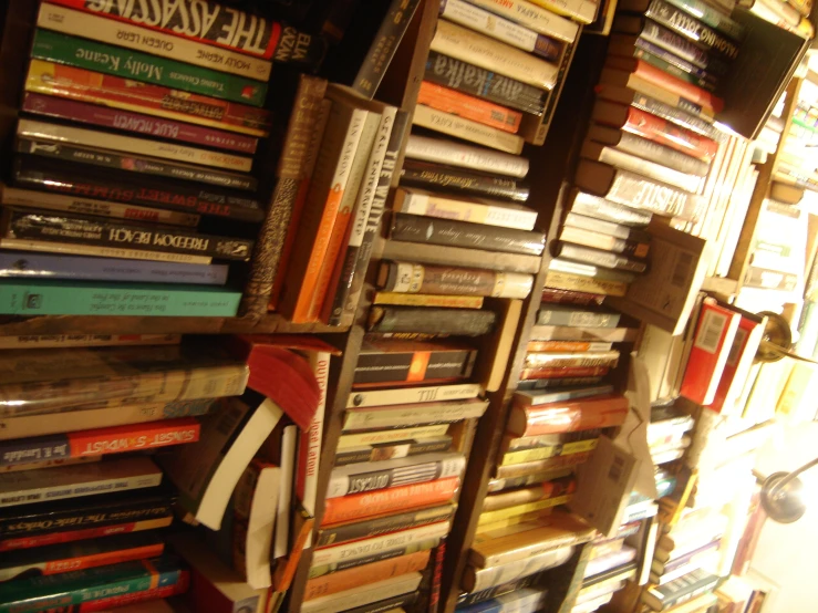 a wall full of books is very many