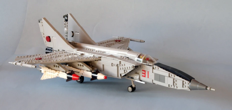 the airplane is made out of legos