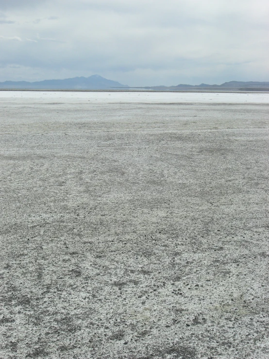 some dirt is in the middle of a big open field