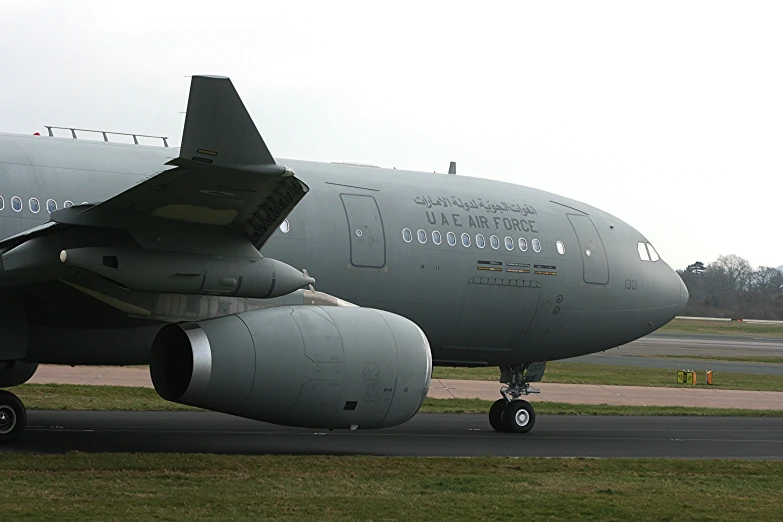 the big airplane has a nose like mouth