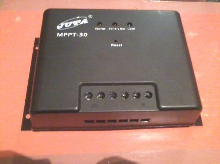 a box with the electronic interface on top