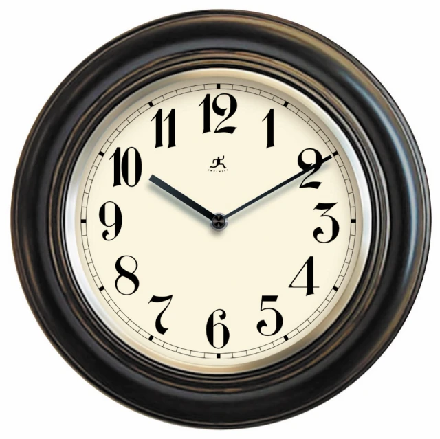 a clock showing the time three forty and four