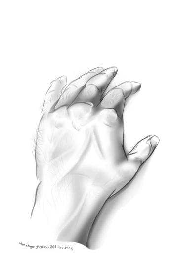 the hand of a person that is holding soing in their left hand