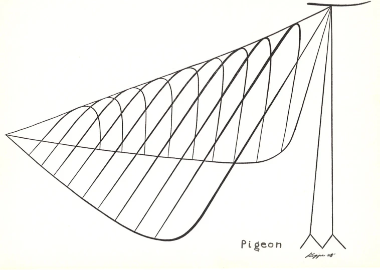 a drawing of an angled curve