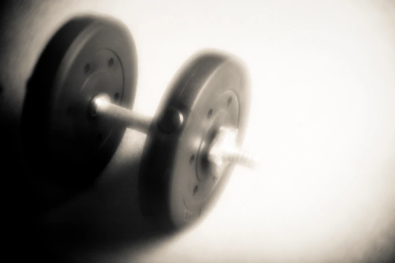 this is a close up image of a weight bar