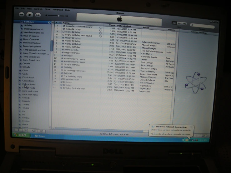 a mac monitor showing an array of files