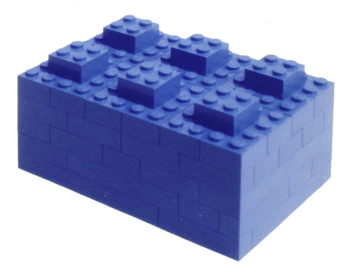 a lego brick is shown on a white background