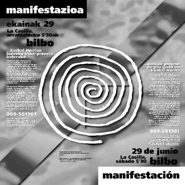 the poster for an exhibition in madrid
