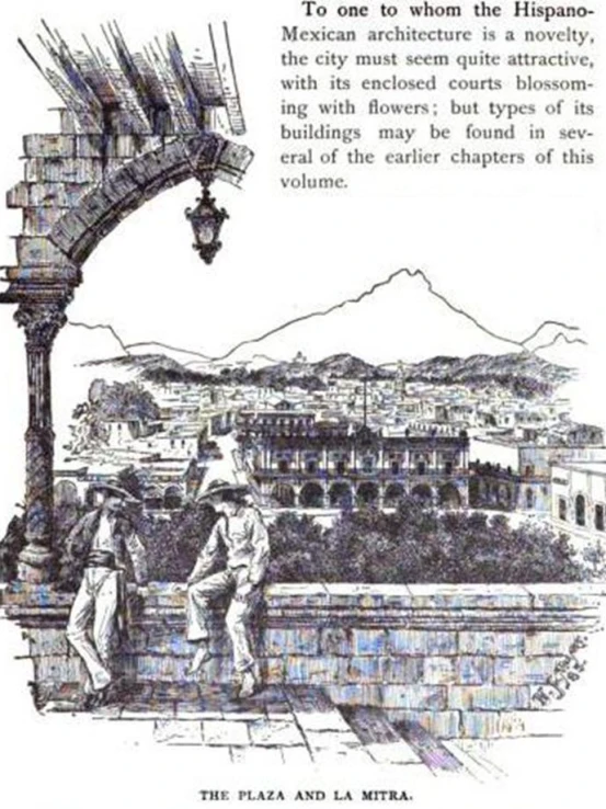 a newspaper advertit for the plaza and la mira