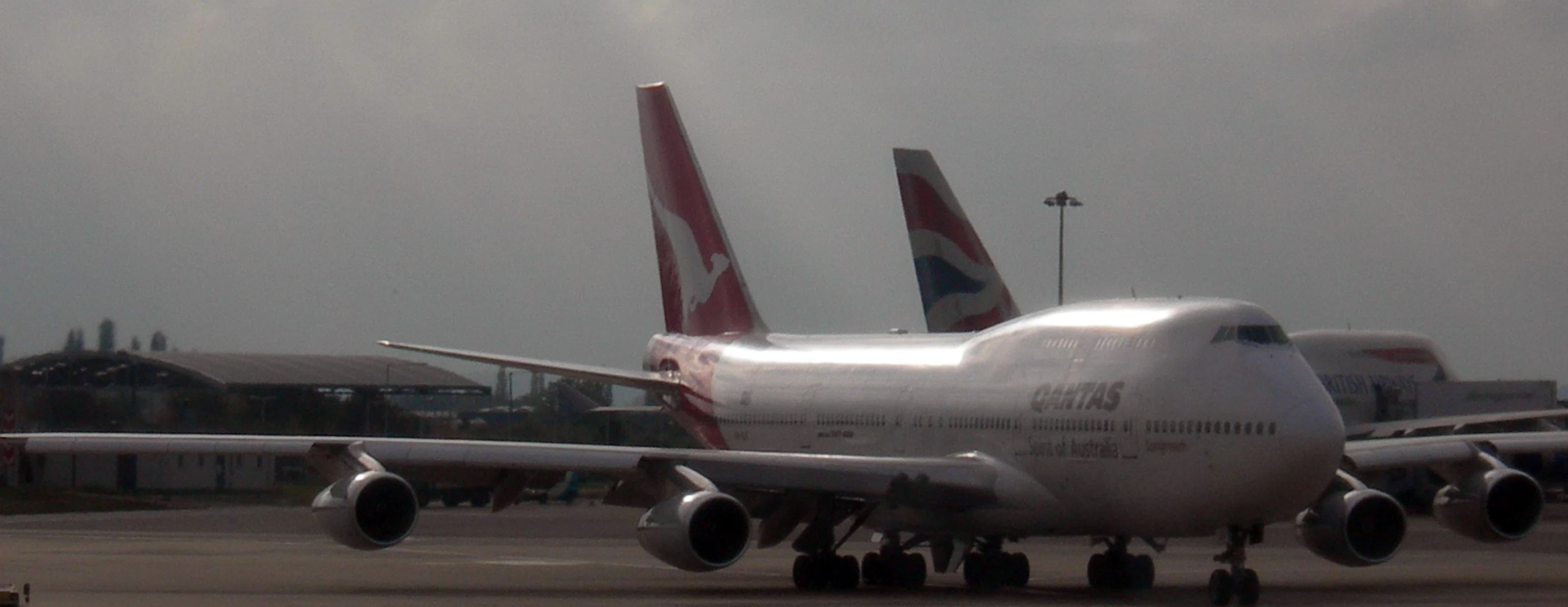 a large plane that is sitting on the tarmac