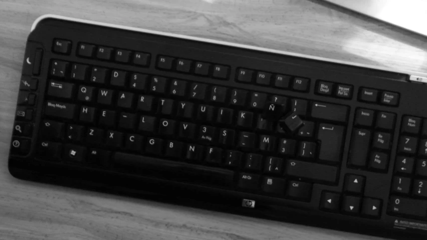 this is a keyboard with a mouse and mouse pad