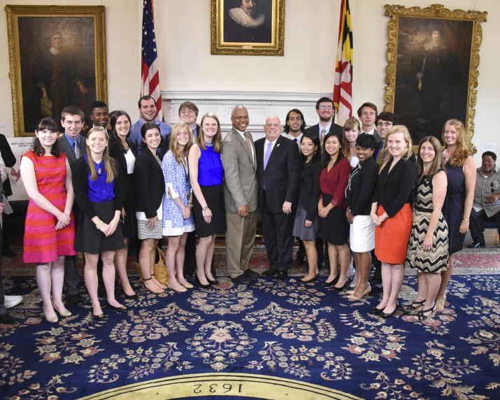 a group of people posing for a picture