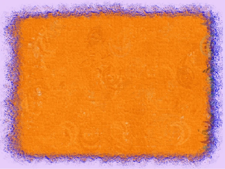 orange and purple colored square is seen in this image