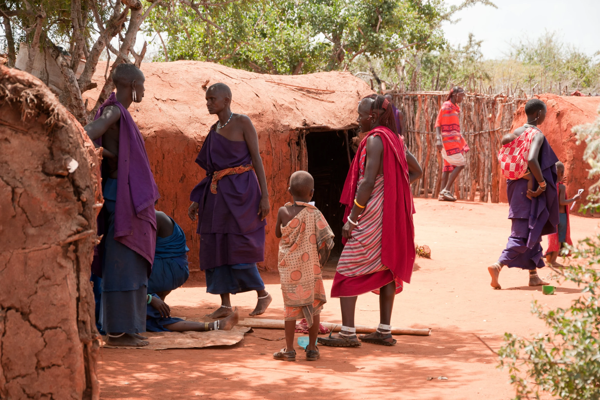 a group of people with some of them looking in the other direction