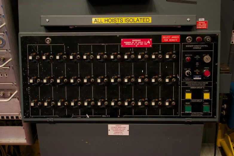 a computer board is sitting on a work bench