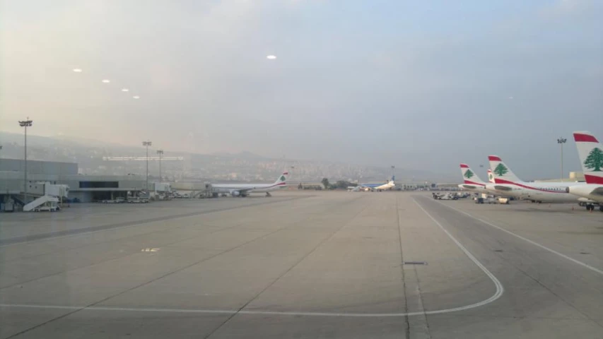 there are three airplanes parked next to each other