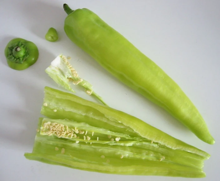 the celery looks like it is chopped and peeled