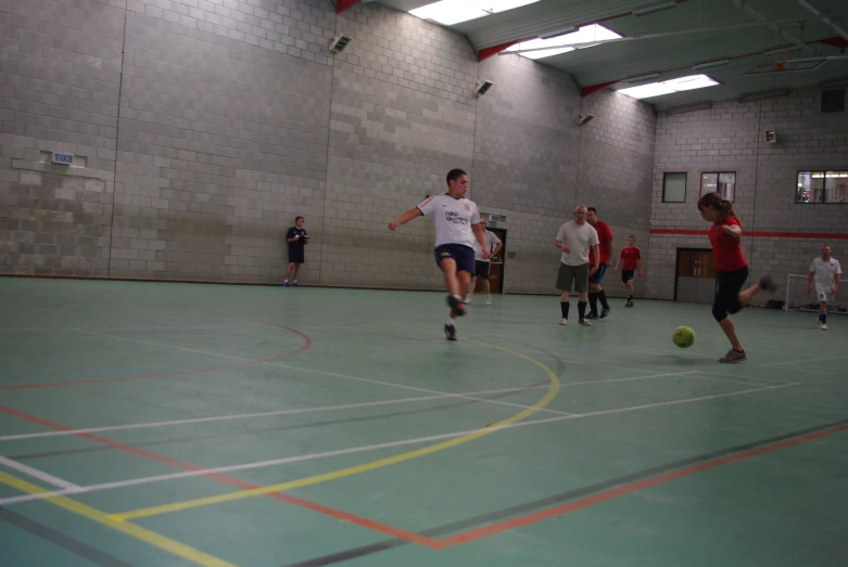 s play with ball in indoor indoor sports gym