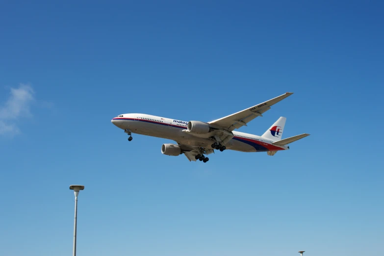 a large passenger jet taking off into the air