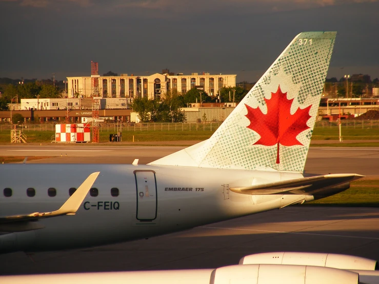 a very big jetliner that is parked on the runway